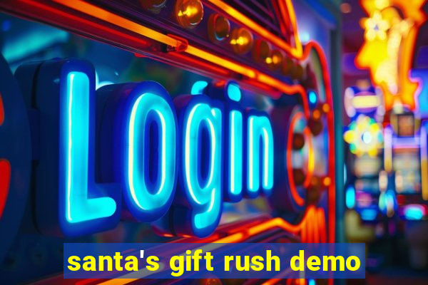 santa's gift rush demo